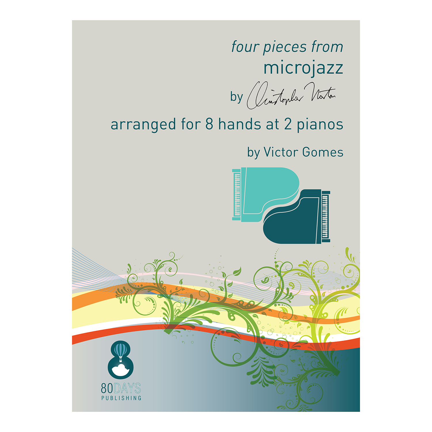 Christopher Norton - four pieces from microjazz arr. 8 hands at 2 pianos