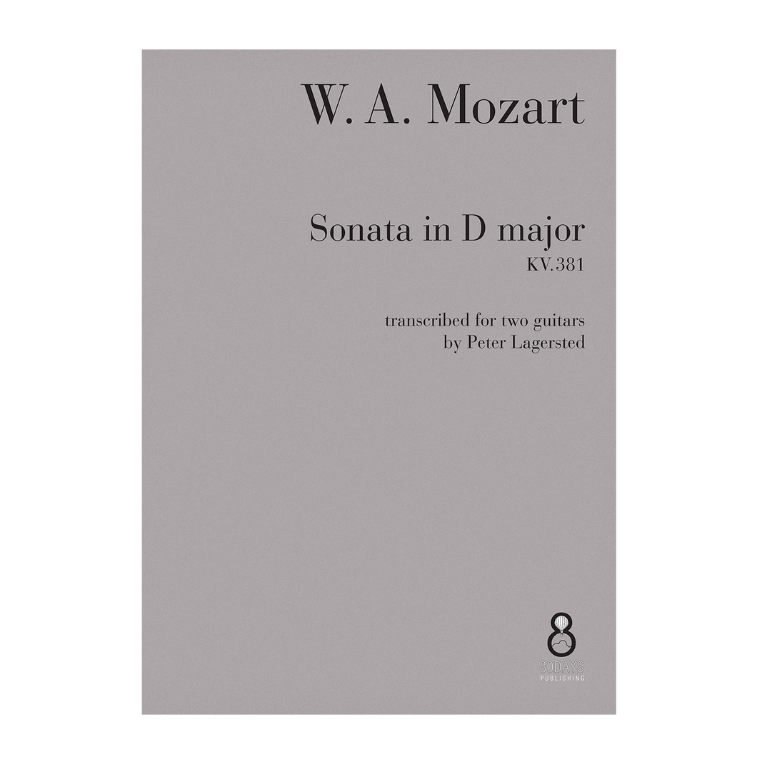 Mozart - Sonata in D major KV. 381 arr. two guitars