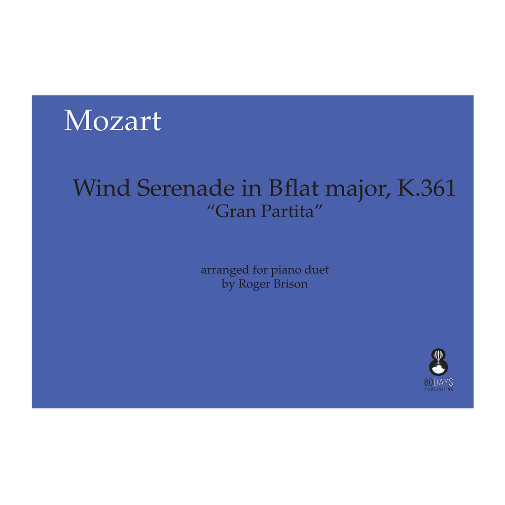 Mozart - Wind Serenade K361 Gran Partita arranged piano duet