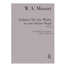 Load image into Gallery viewer, Mozart - Andante für eine Walze in eine kleine Orgel KV. 616 arr. two guitars
