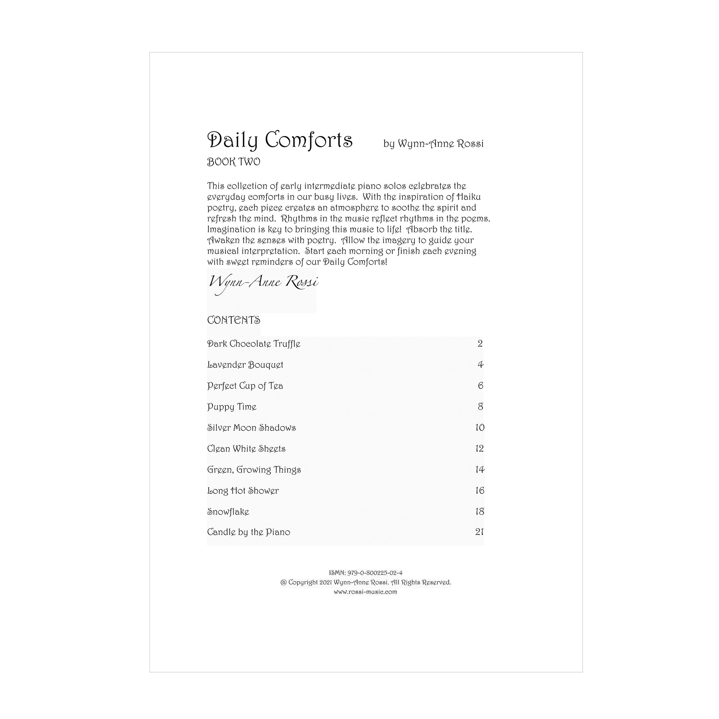 Wynn-Anne Rossi - Daily Comforts Book 2