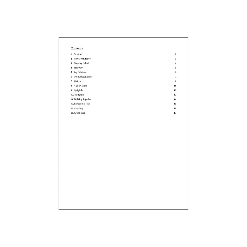 Christopher Norton - a selection from the microjazz collection 1 arr. for harp