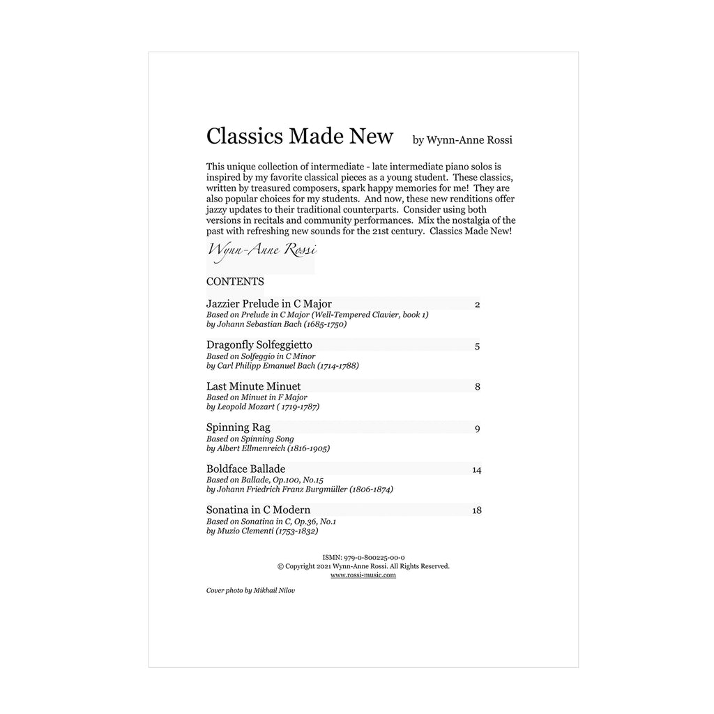 Wynn-Anne Rossi - Classics Made New