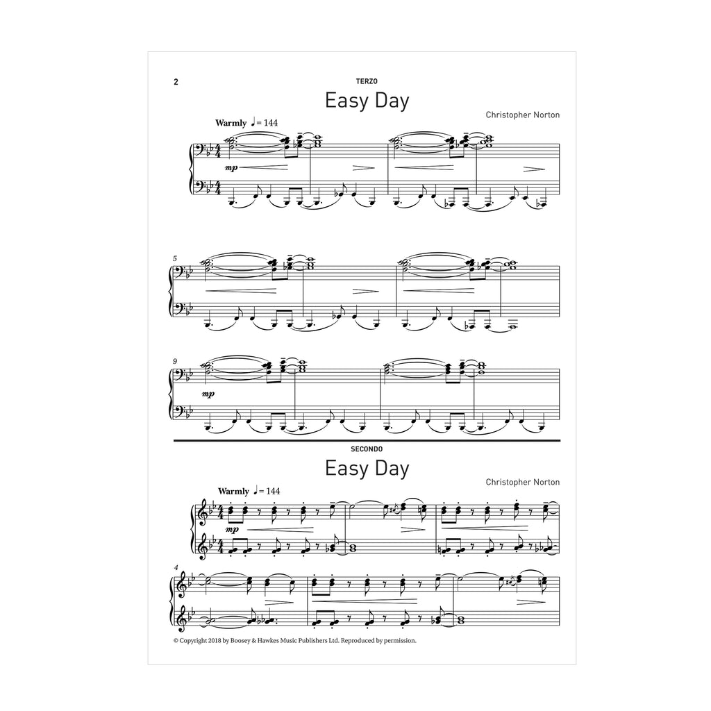 Christopher Norton - Easy Day for Piano 6 hands