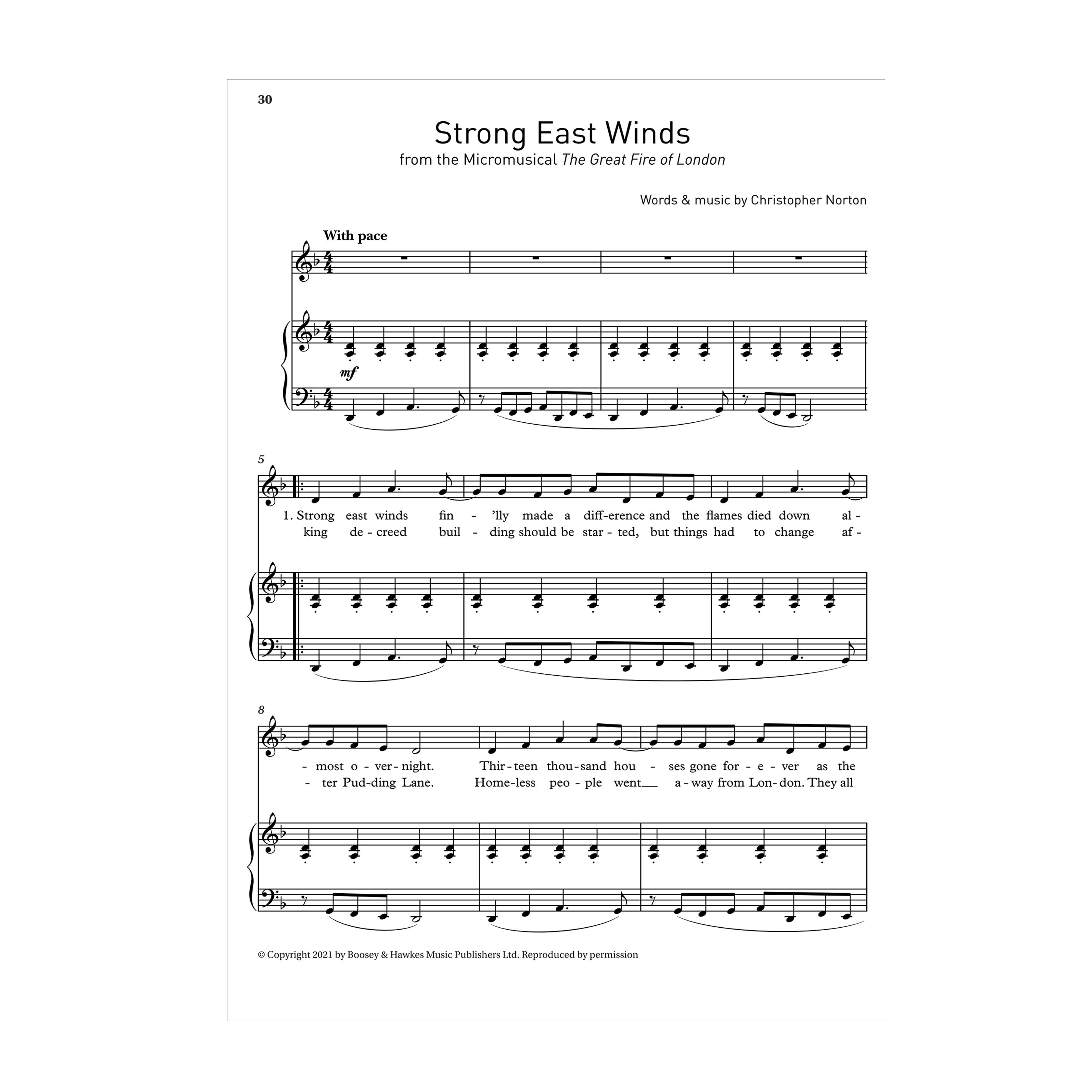 Selected songs from Christopher Norton's Micromusicals Book 4 High Voice