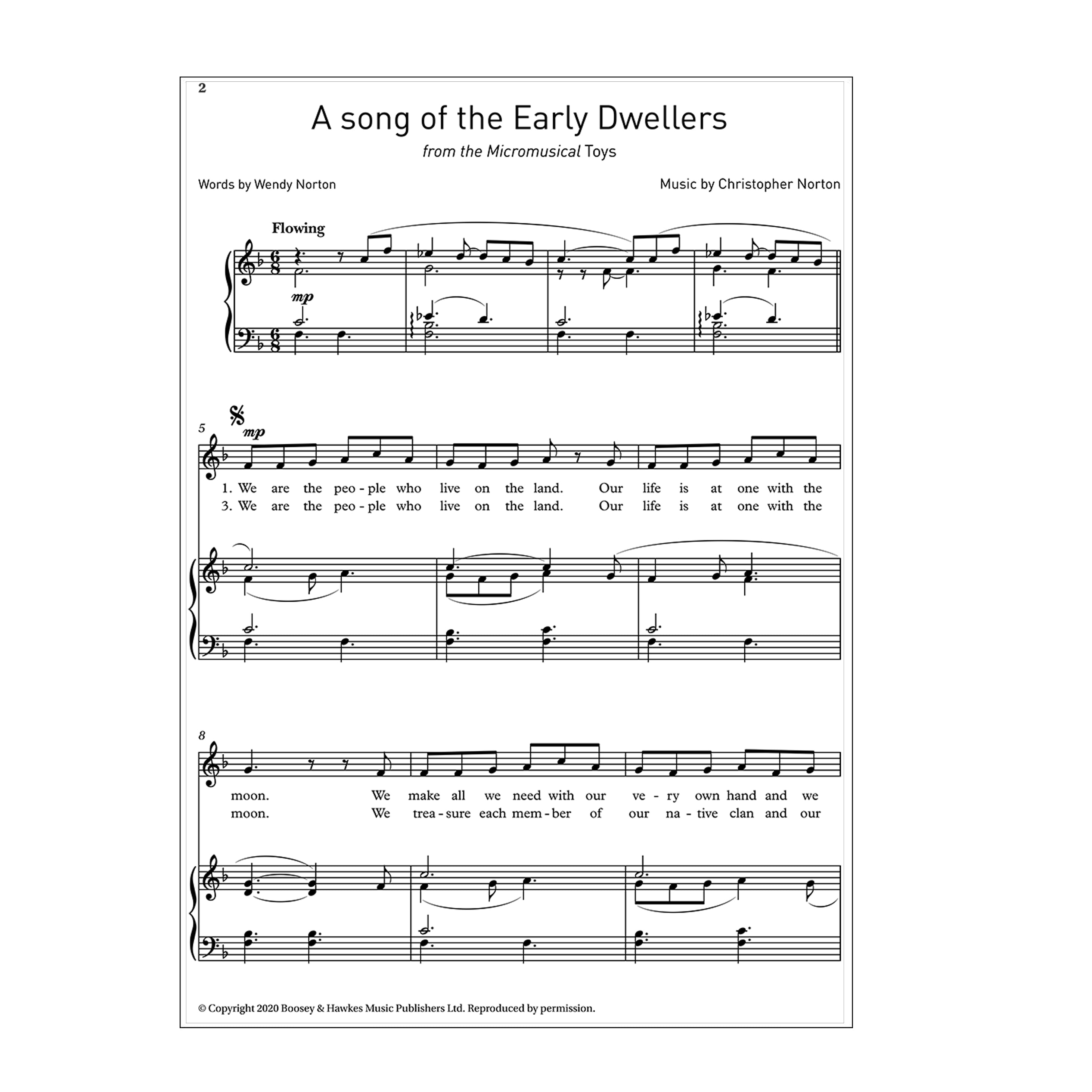 Selected songs from Christopher Norton's Micromusicals Book 1 High Voice