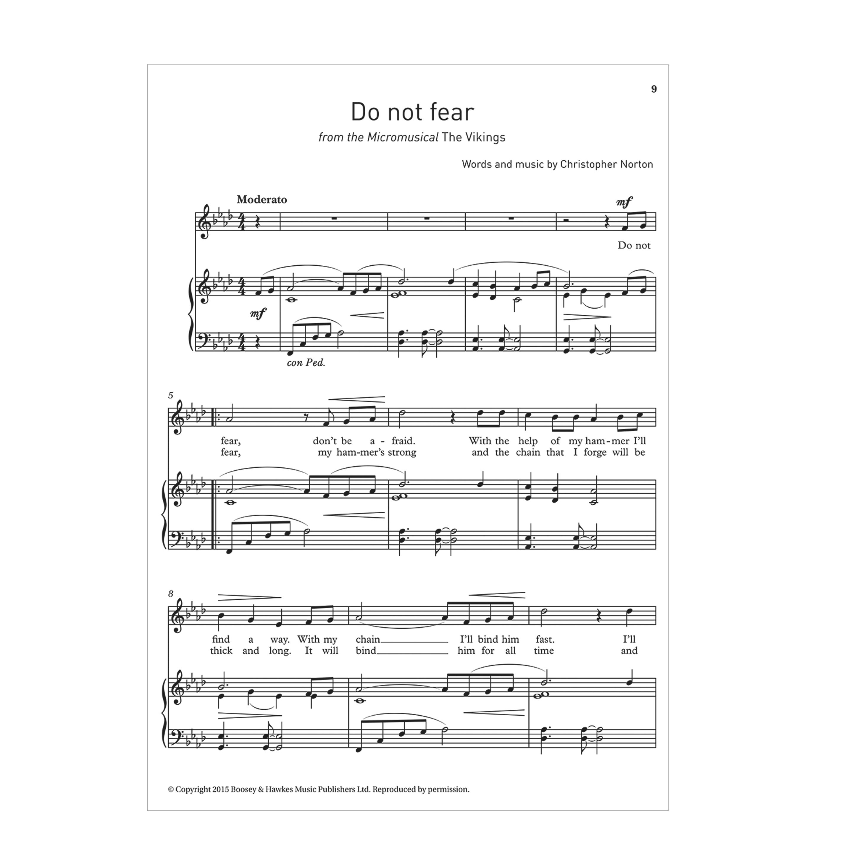 Selected songs from Christopher Norton's Micromusicals Book 2 High Voice
