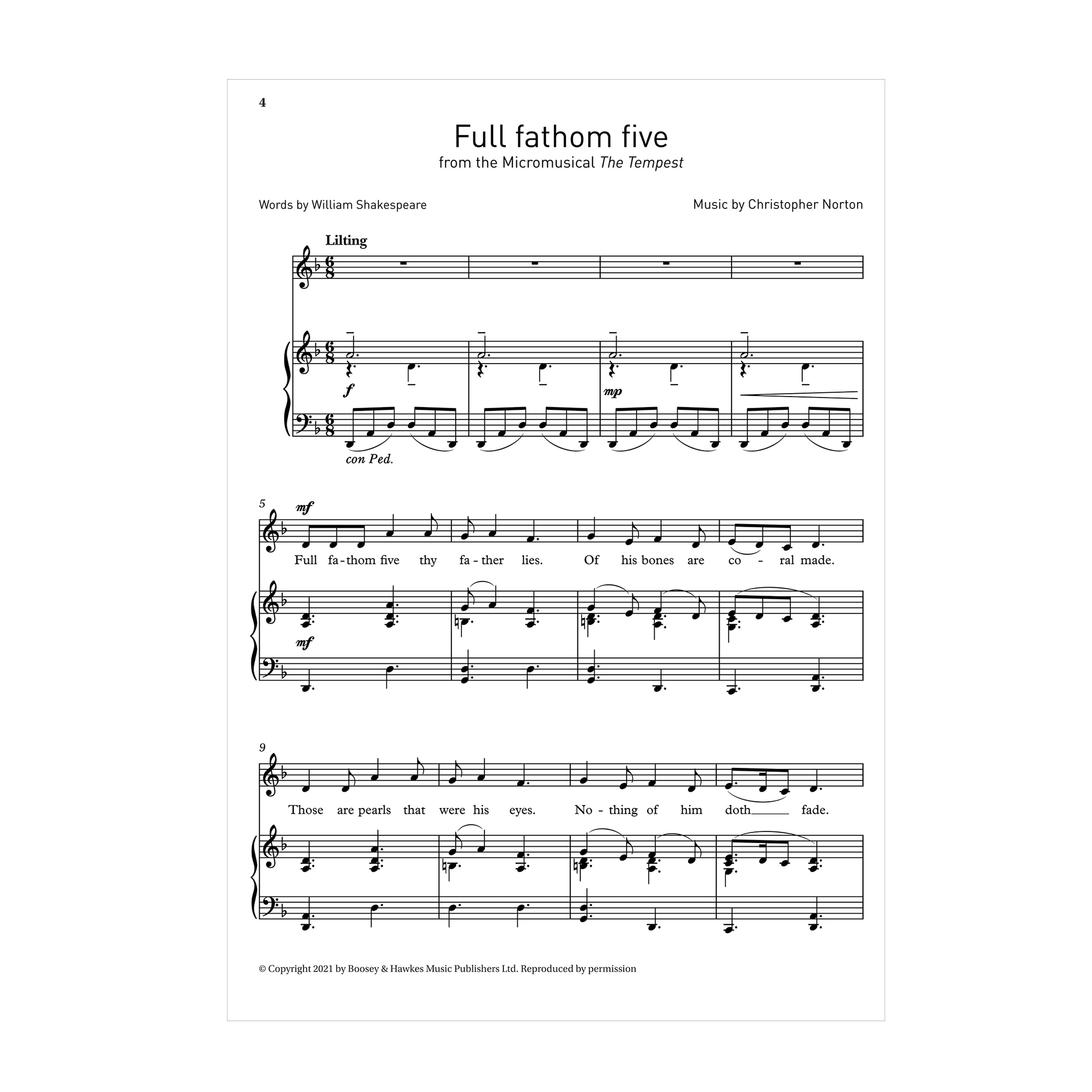 Selected songs from Christopher Norton's Micromusicals Book 4 Low Voice