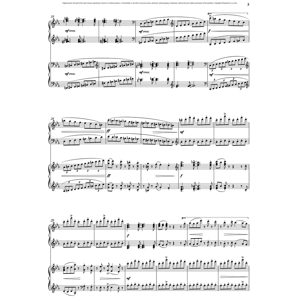 Christopher Norton – Italian Suite for 2 Pianos