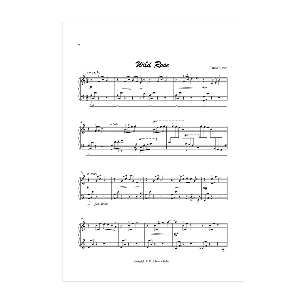 Teresa Richert - Petals for Piano
