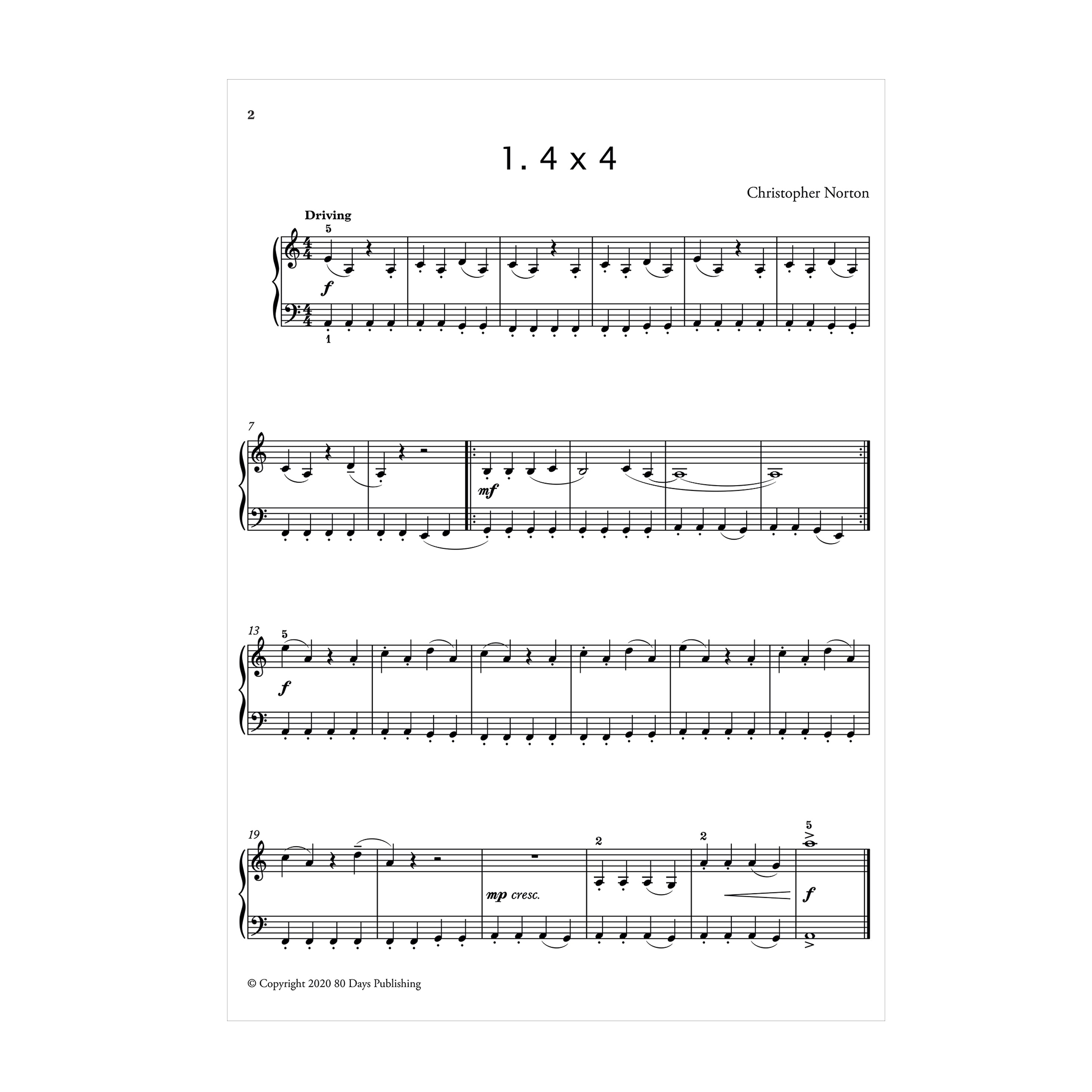 Christopher Norton Connections for Piano Preparatory