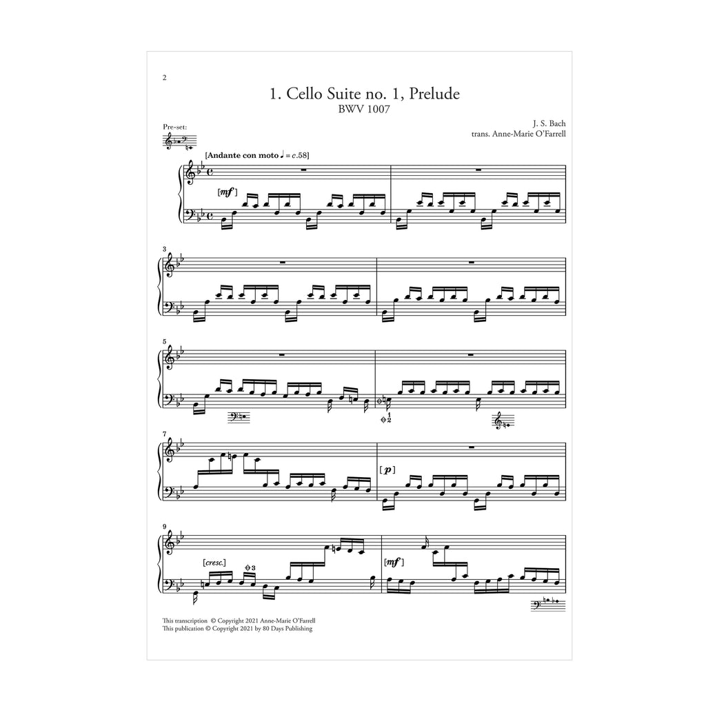 Anne-Marie O'Farrell - The O'Farrell Collection Vol. 4: music by J.S. Bach