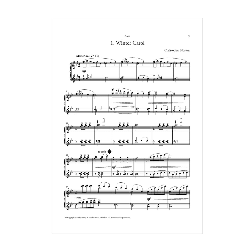A Second Christmas Suite for Piano Duet