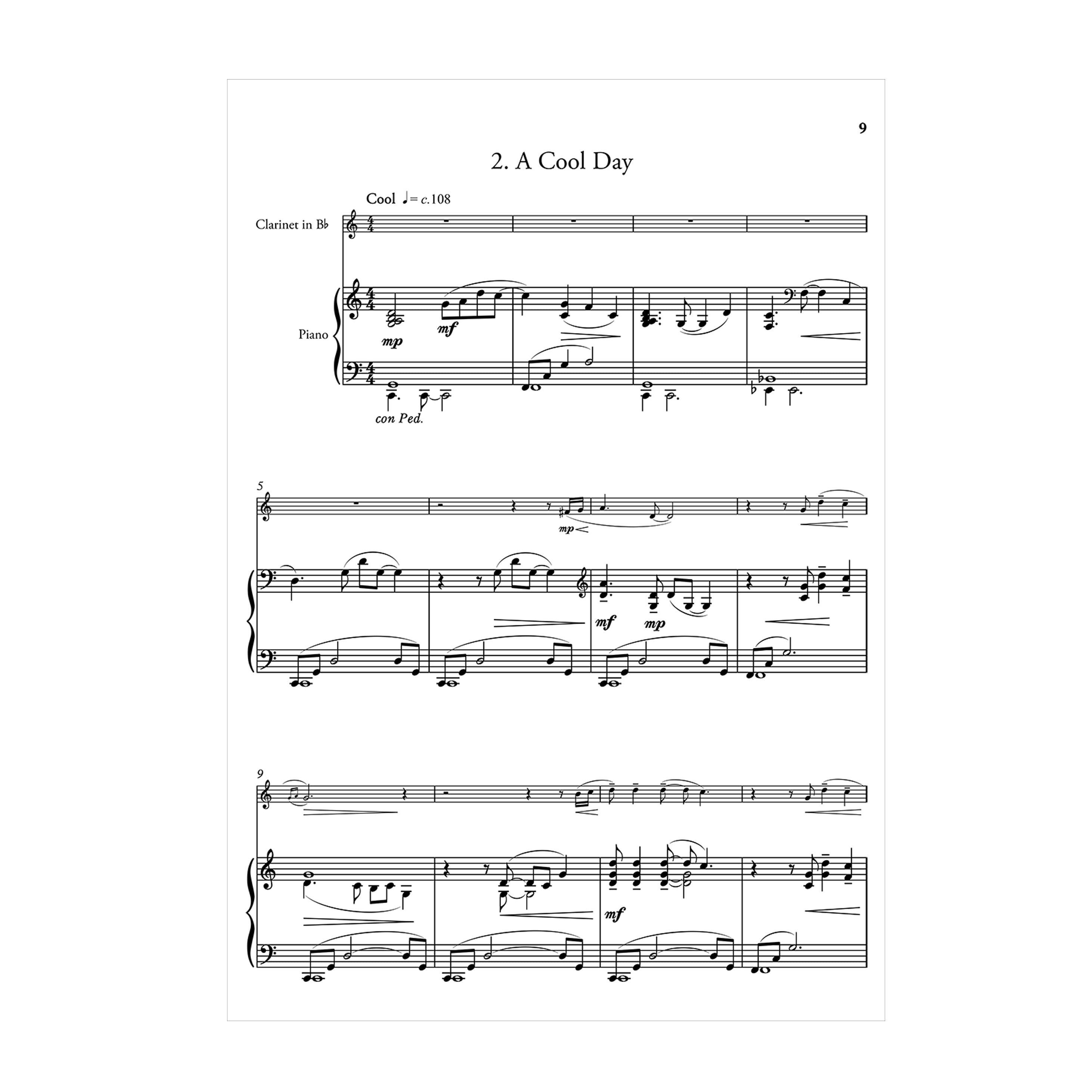 Christopher Norton - Sonata for Clarinet and Piano