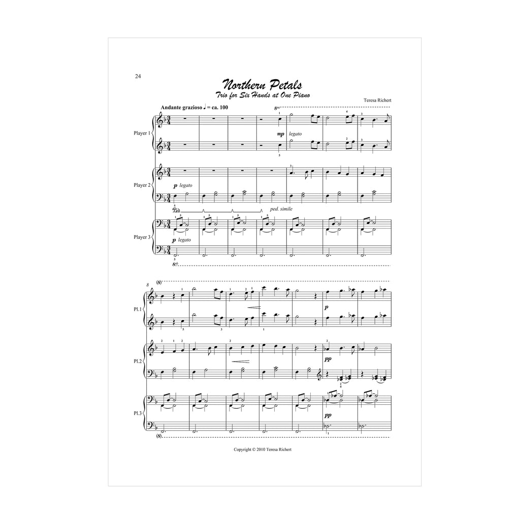 Teresa Richert - Petals for Piano