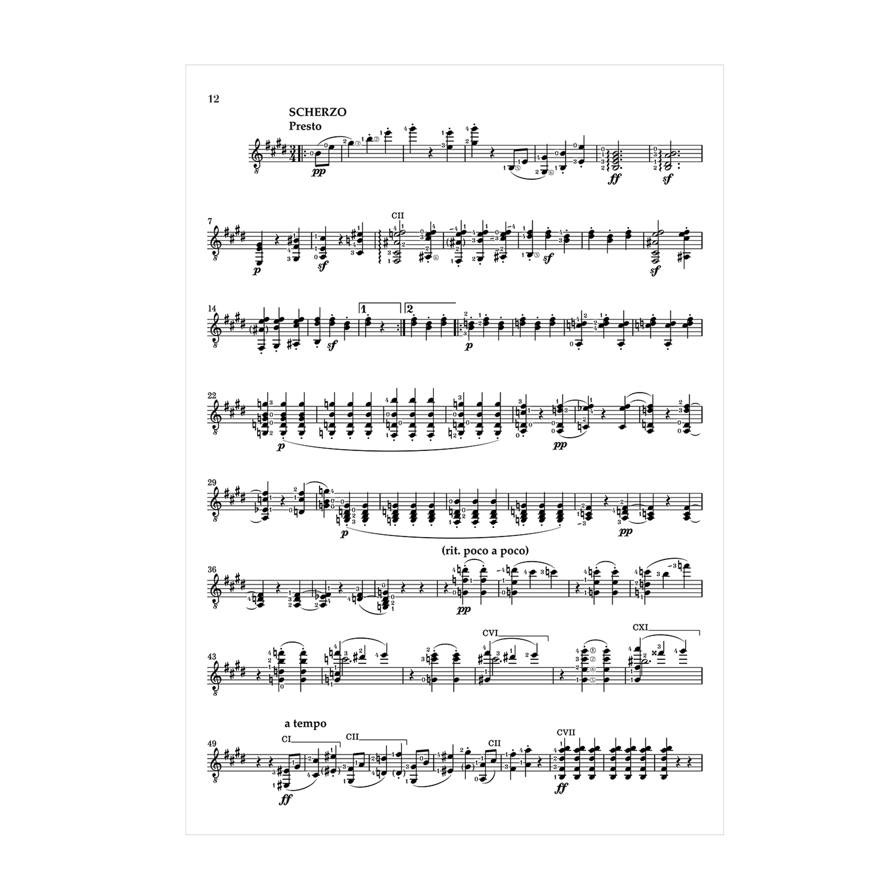 Franz Schubert - Sonata for Violin and Piano Op. 162 transcribed for Violin and Guitar