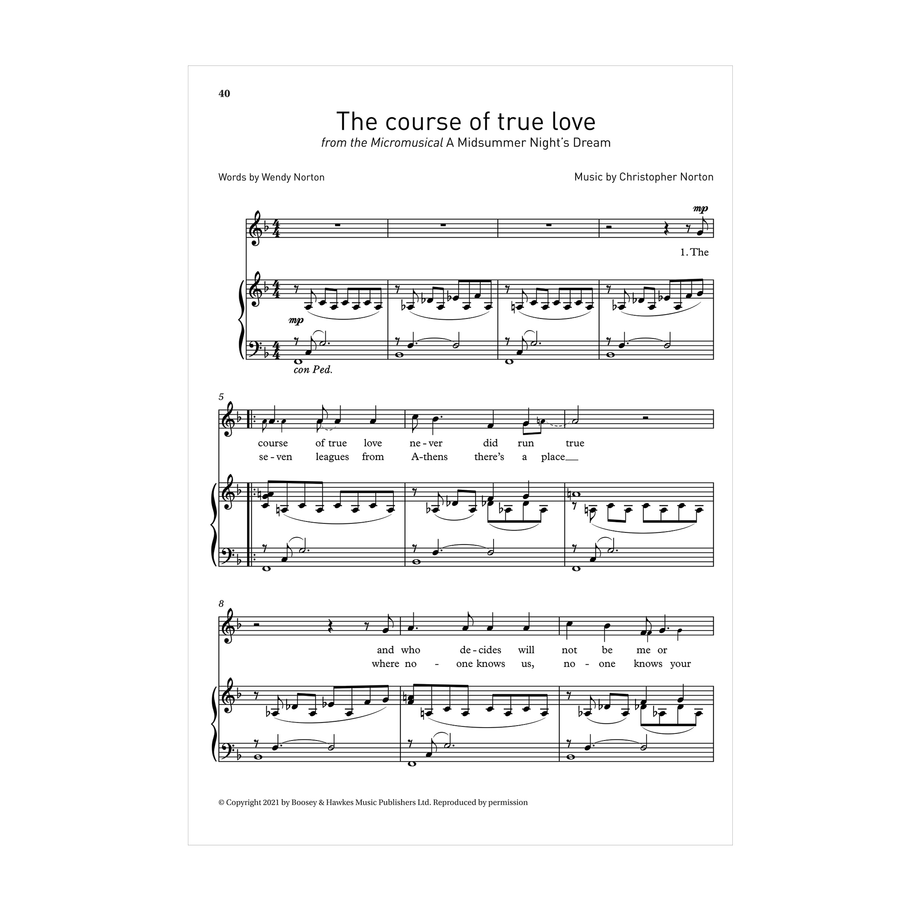 Selected songs from Christopher Norton's Micromusicals Book 5 Low Voice
