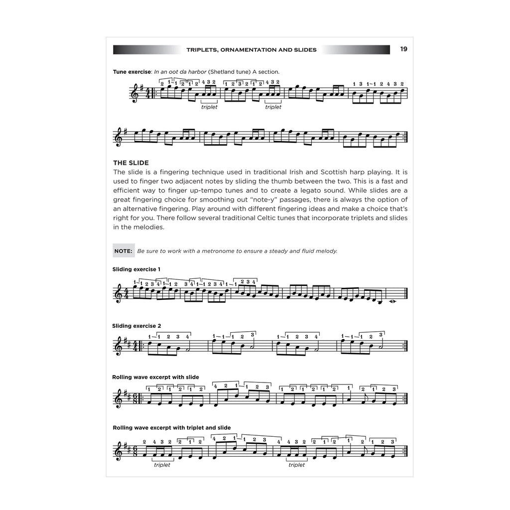 Maeve Gilchrist - Traditional tune arrangements and original compositions for the lever harp Book 2