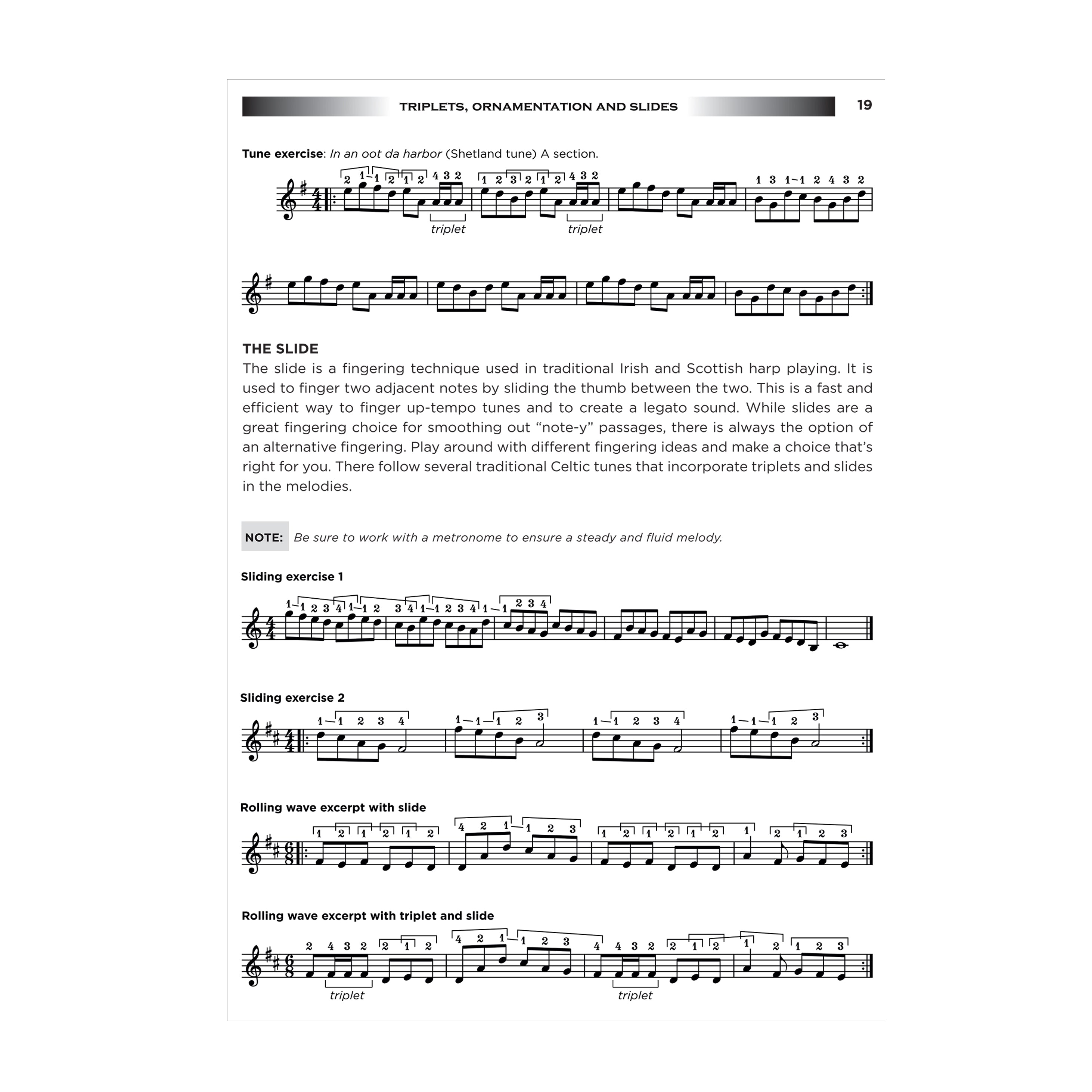 Maeve Gilchrist - Traditional tune arrangements and original compositions for the lever harp Book 2