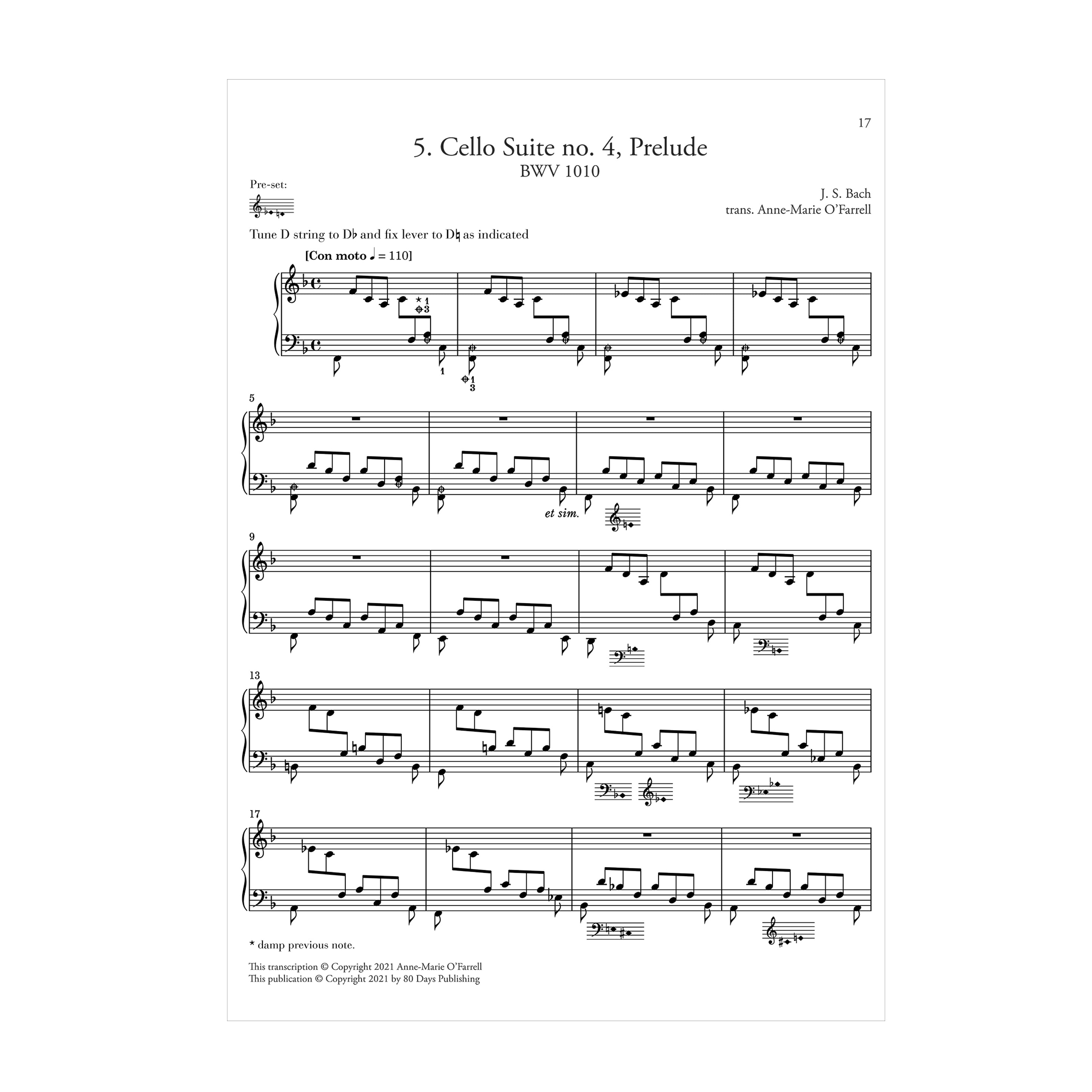 Anne-Marie O'Farrell - The O'Farrell Collection Vol. 4: music by J.S. Bach