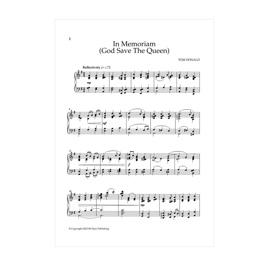 Tom Donald - In Memoriam (God Save The Queen)