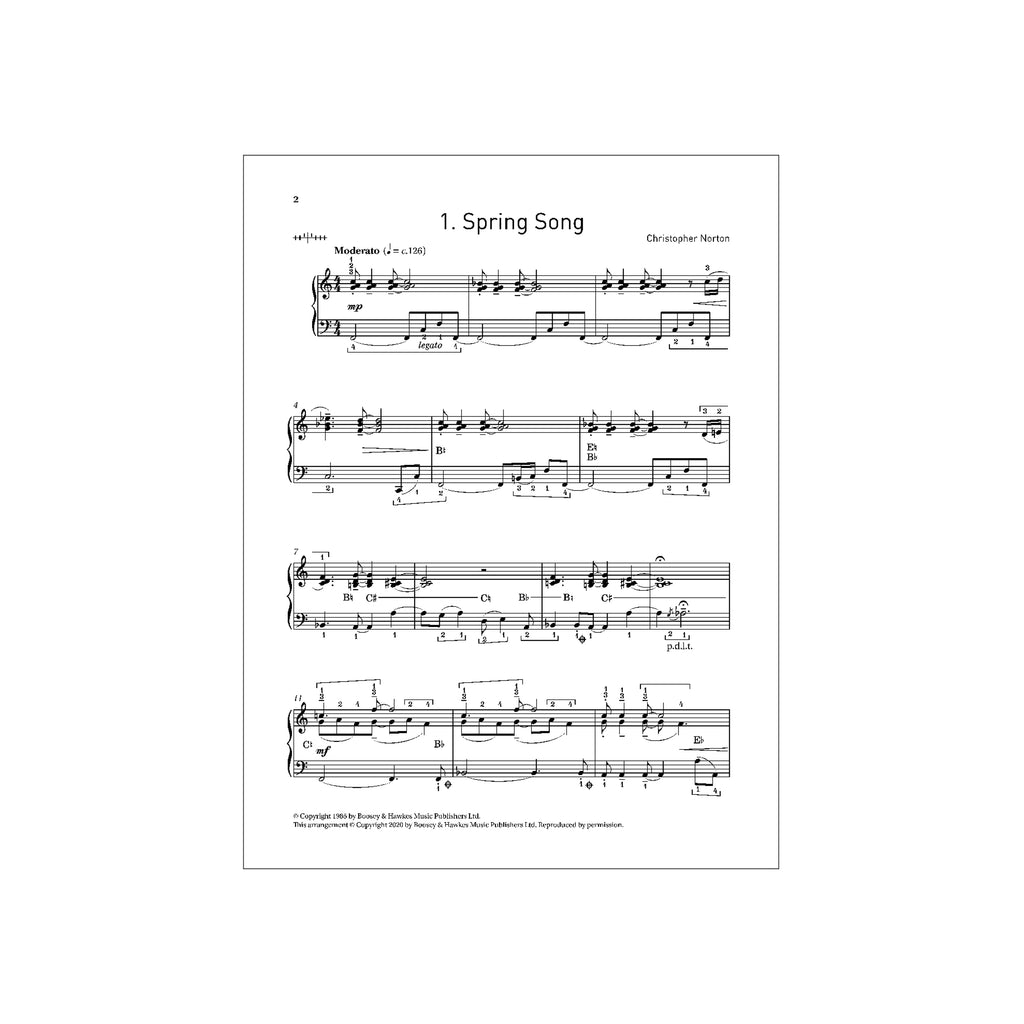 Christopher Norton - a selection from the microjazz collection 3 arr. for harp