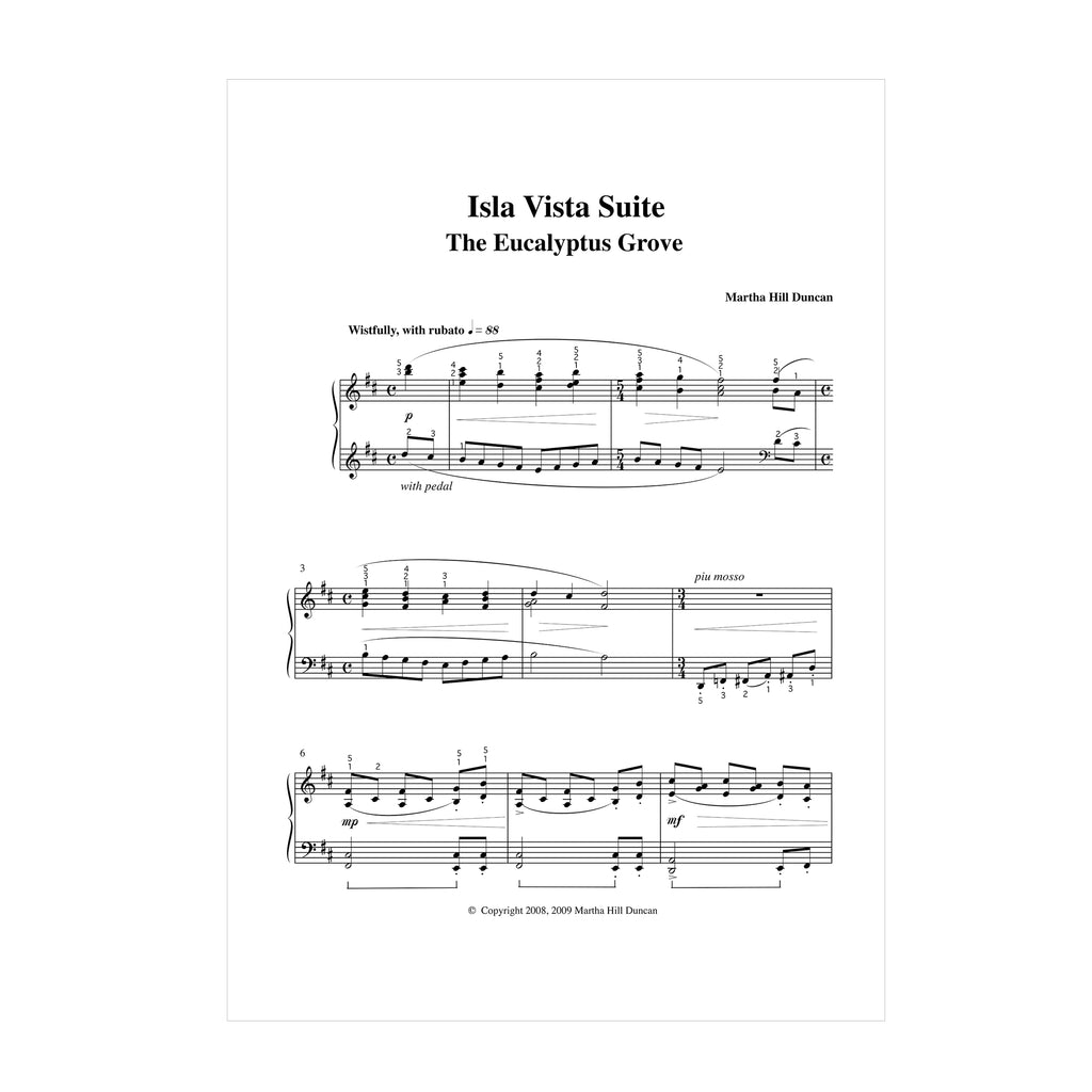 Martha Hill Duncan - Isla Vista Suite