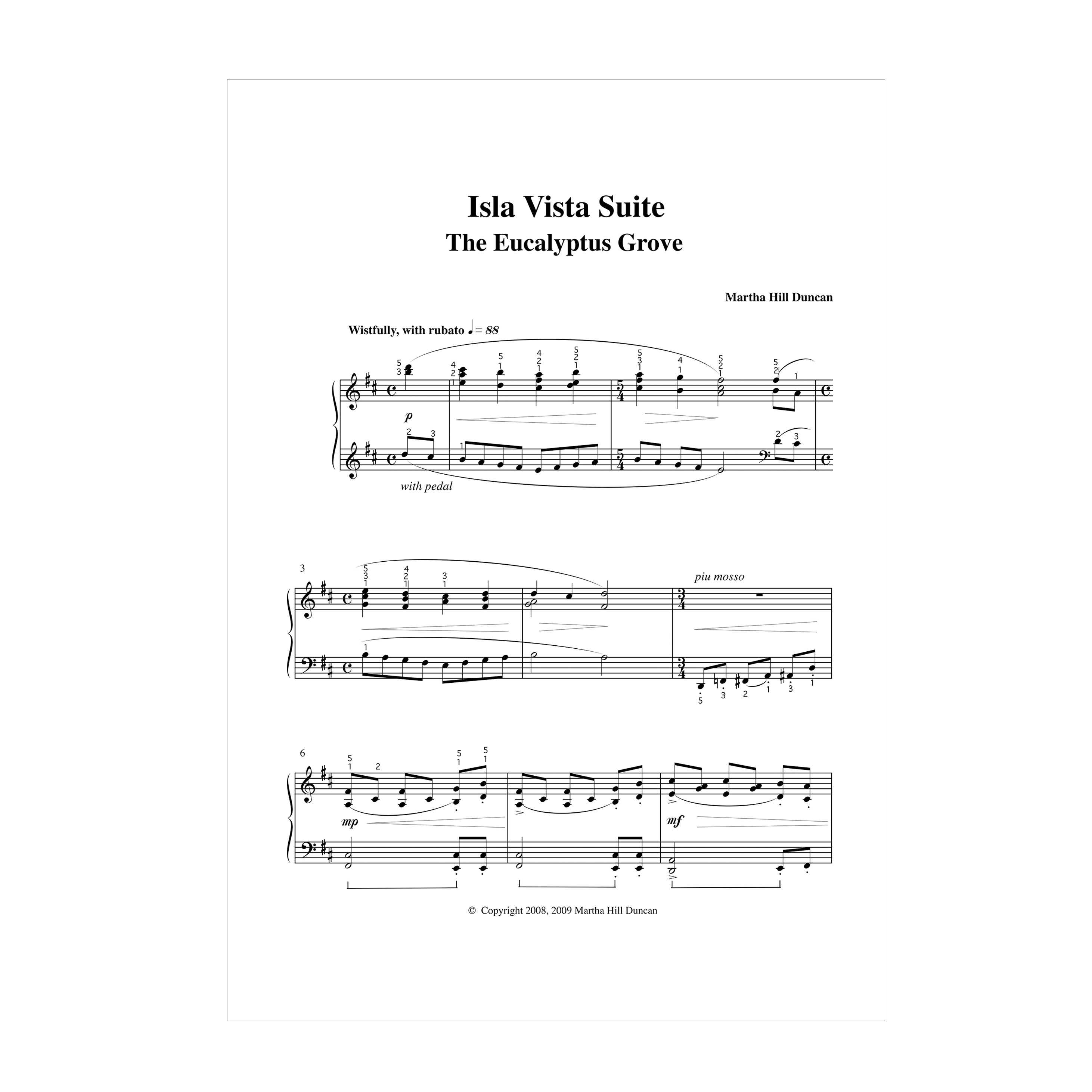 Martha Hill Duncan - Isla Vista Suite