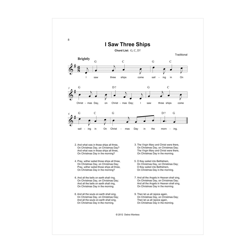 Debra Wanless - 26 Christmas Songs Easy Fake Piano