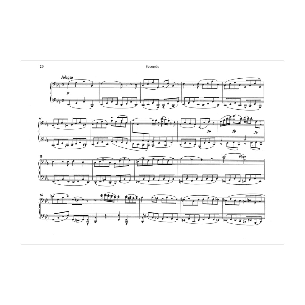 Mozart - Wind Serenade K361 Gran Partita arranged piano duet