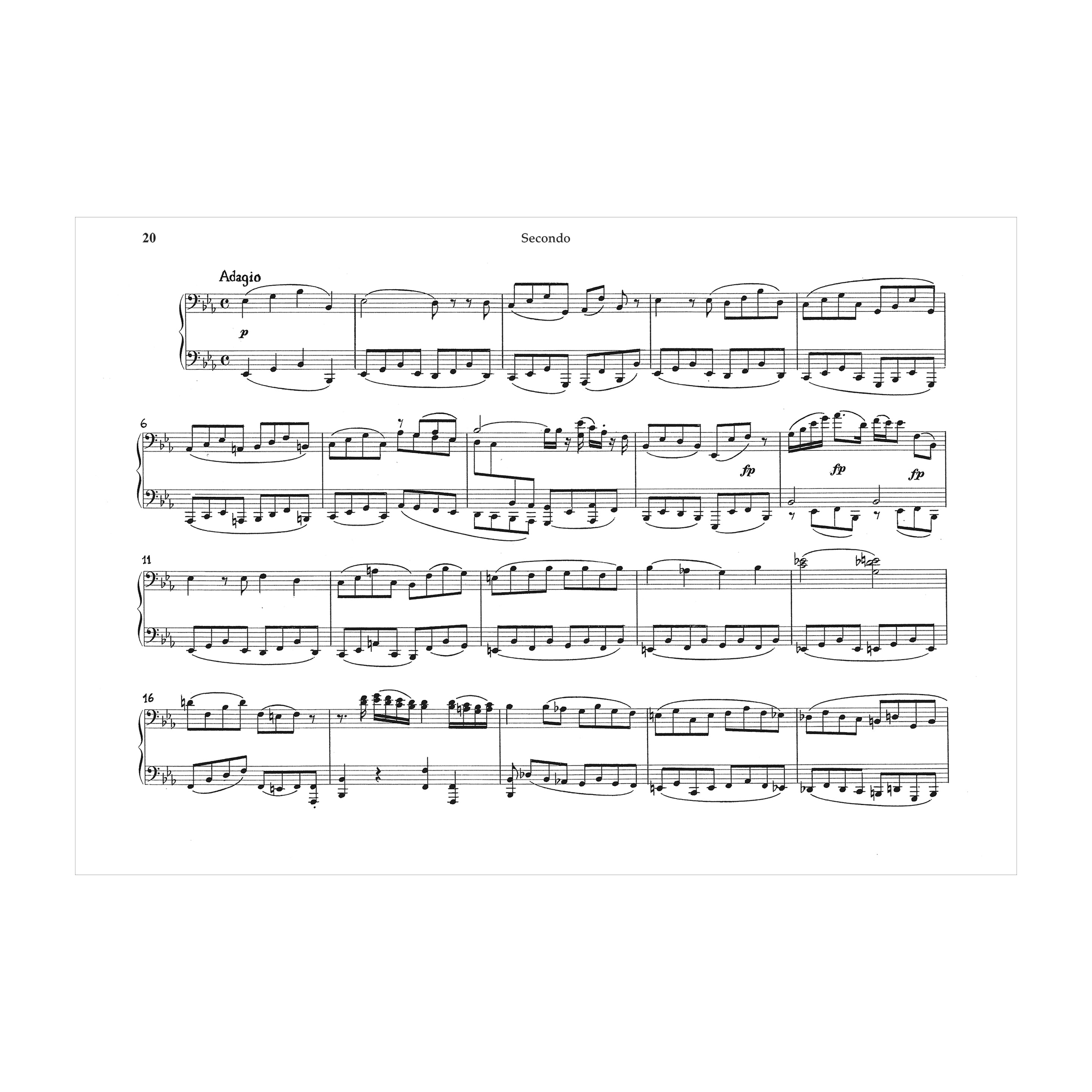 Mozart - Wind Serenade K361 Gran Partita arranged piano duet