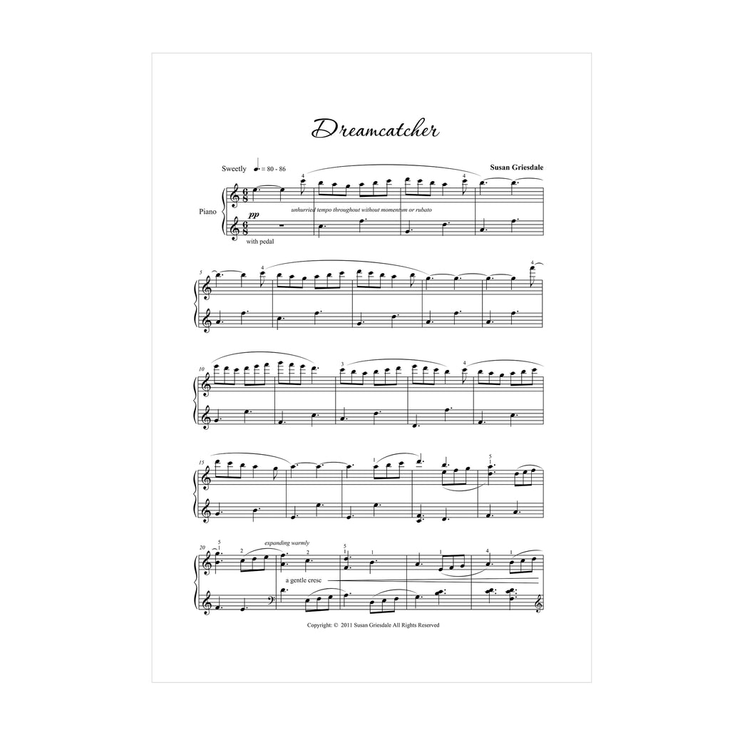 Susan Griesdale - Piano Poems