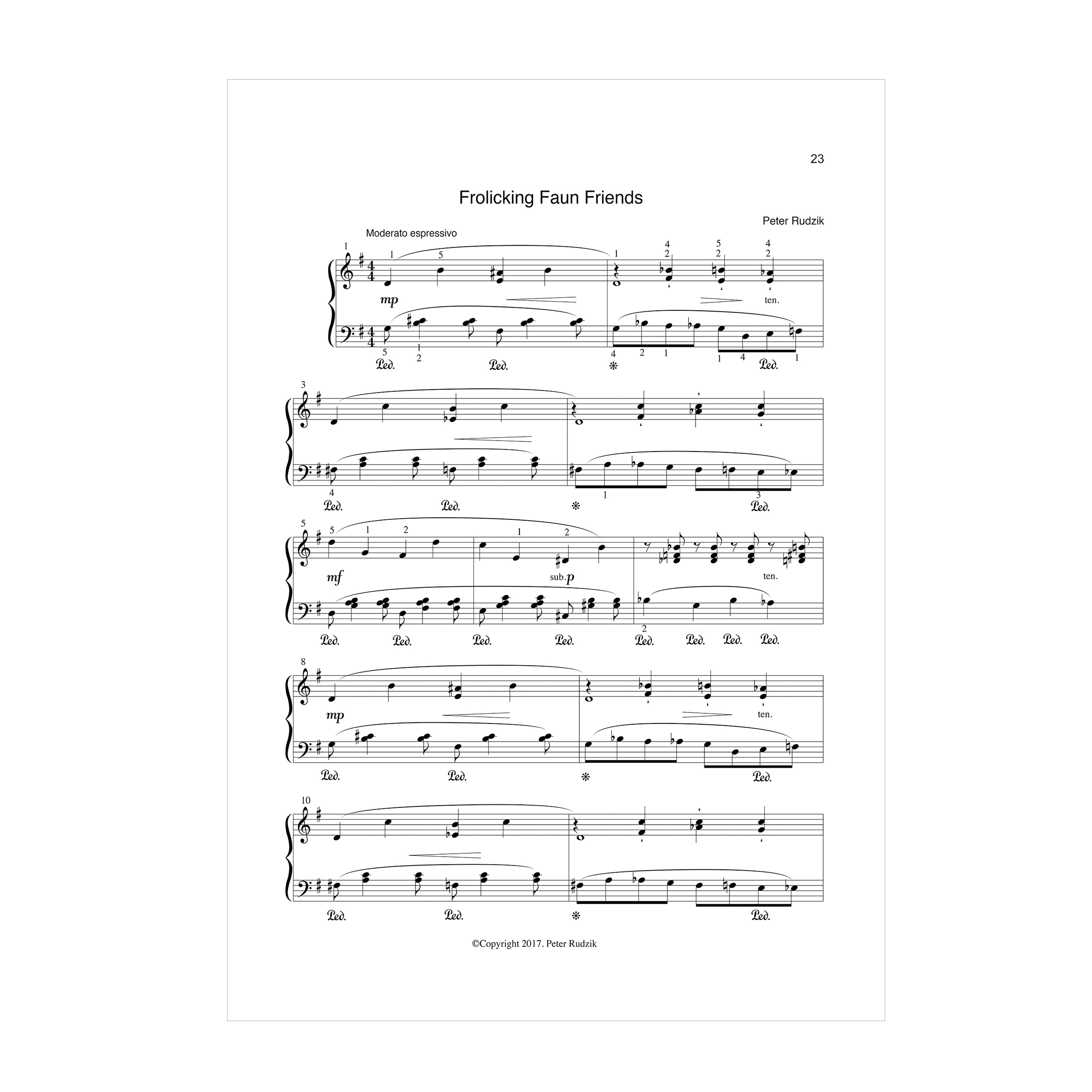 Peter Rudzik - The Book of Easy Piano Magic