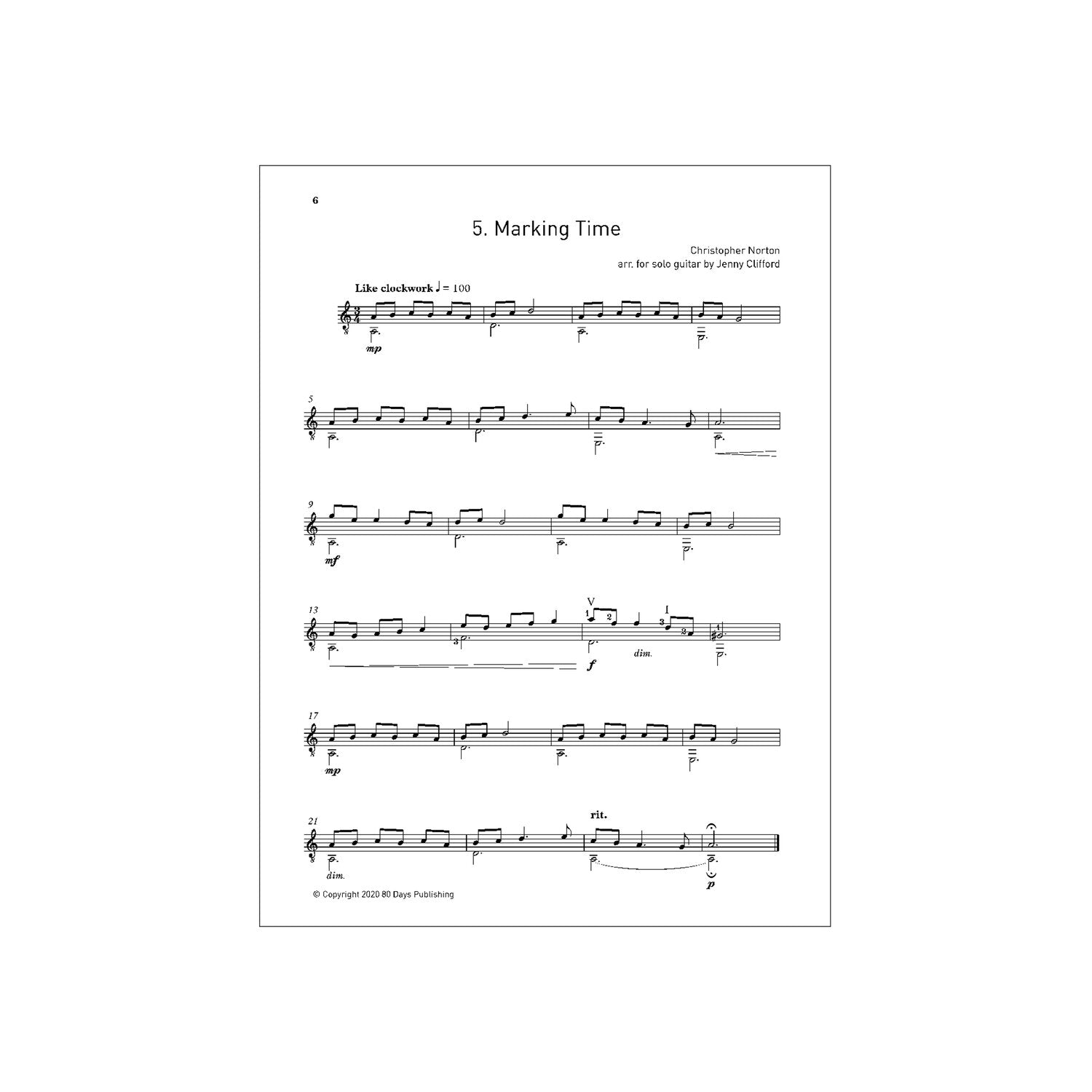Christopher Norton Connections for guitar book 1