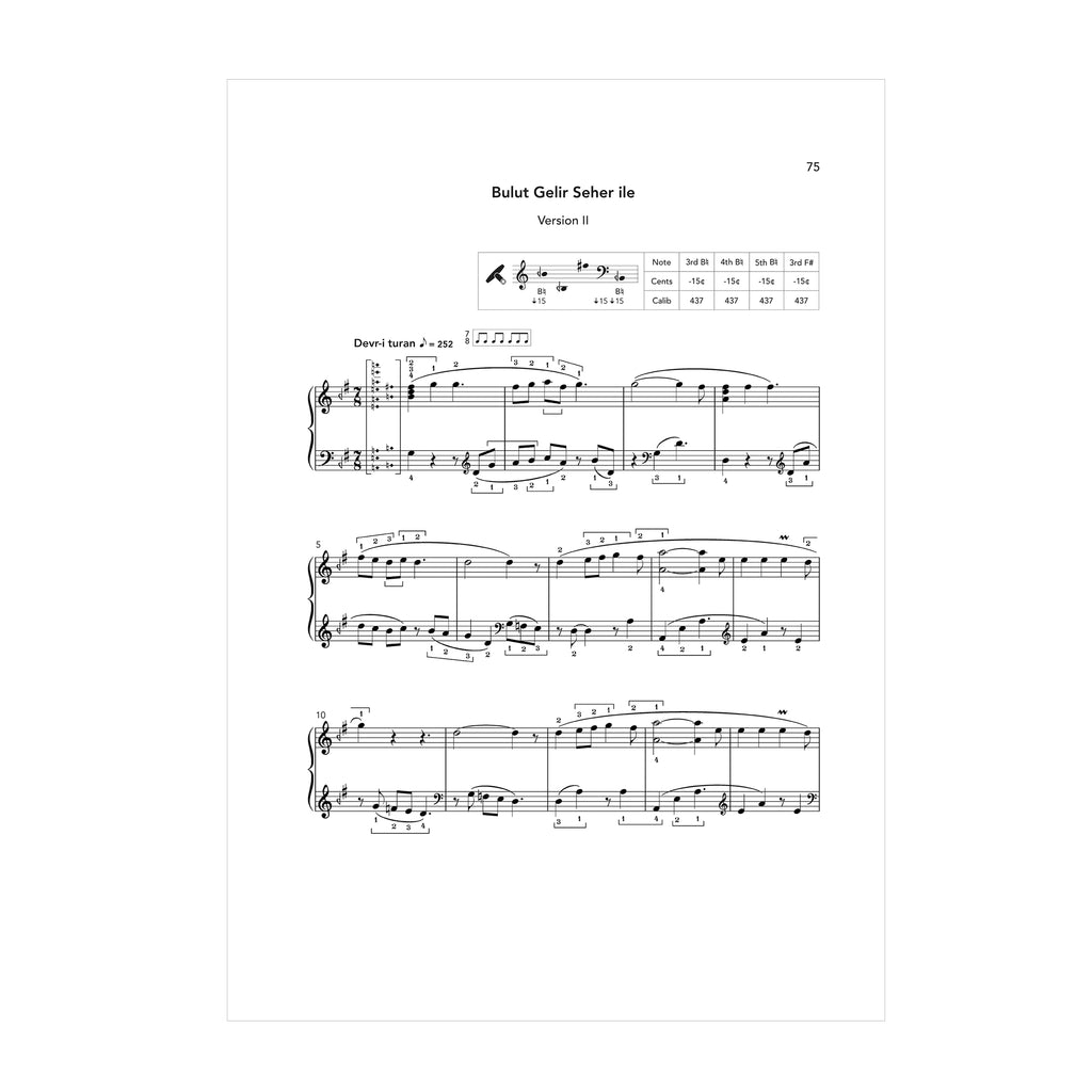 Traditional Turkish Tunes Vol 1 arr for lever harp - Şirin Pancaroğlu