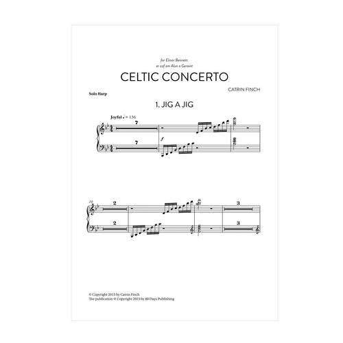 Catrin Finch - Celtic Concerto Solo Harp Part DOWNLOAD
