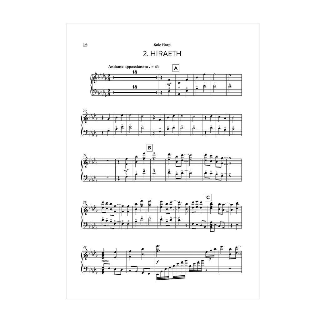 Catrin Finch - Celtic Concerto Solo Harp Part DOWNLOAD