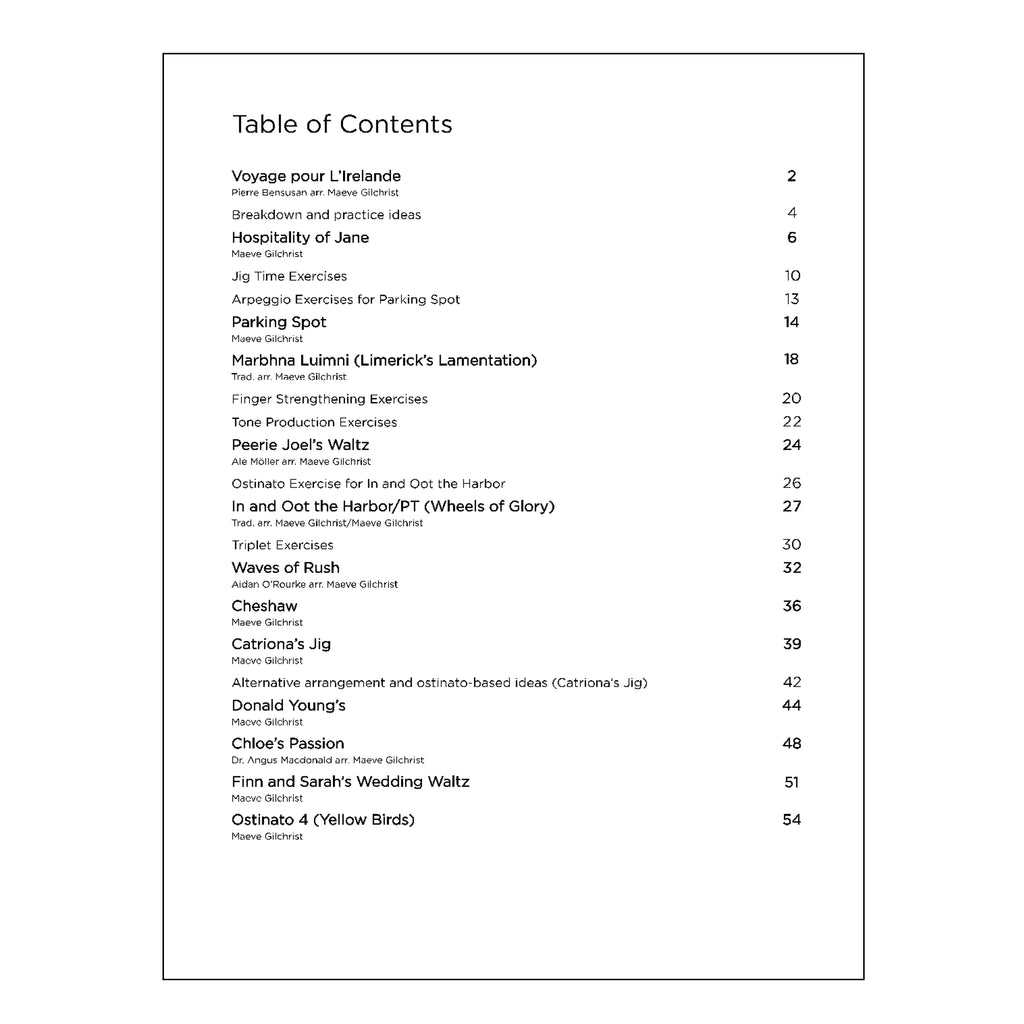 Maeve Gilchrist - Traditional tune arrangements and original compositions for the lever harp