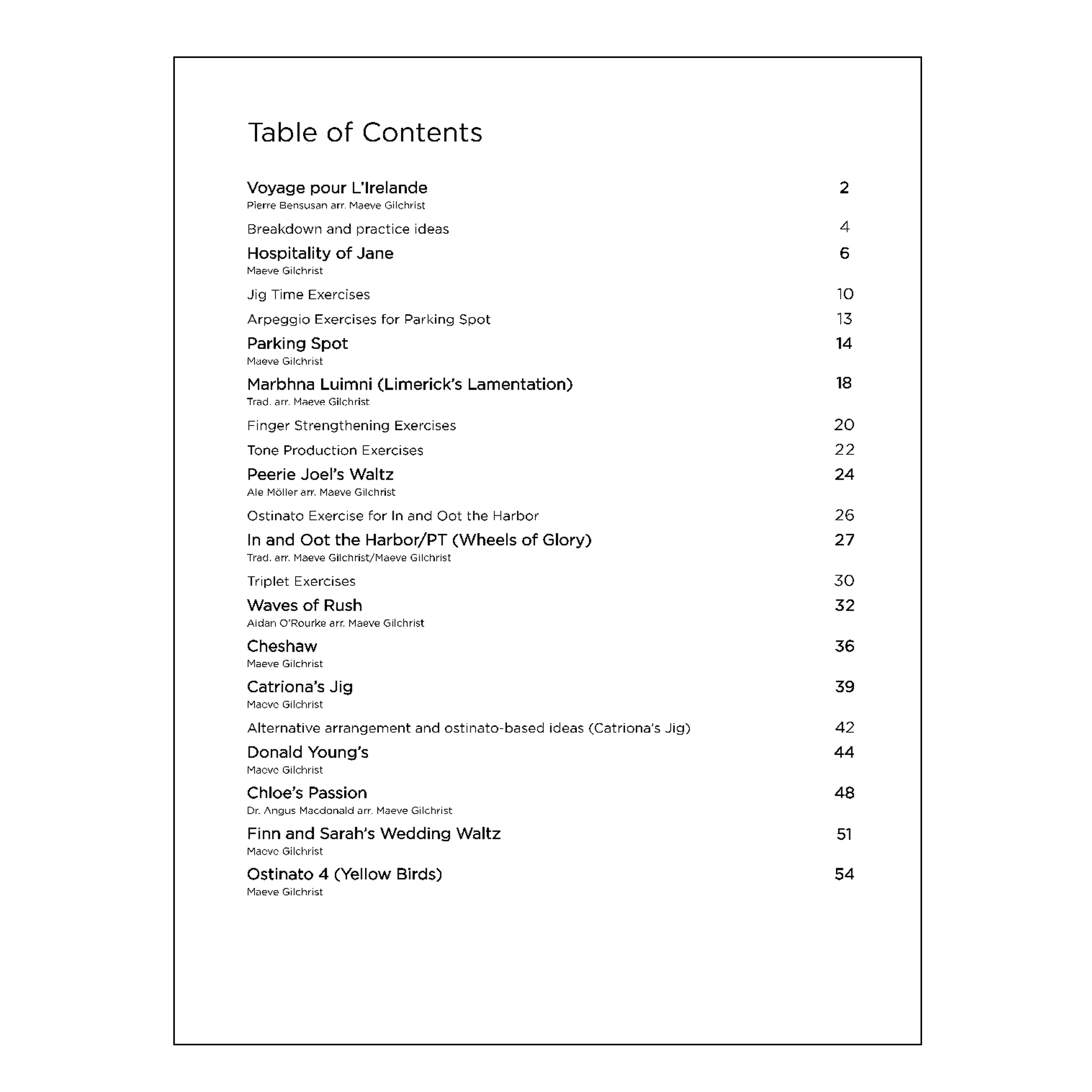 Maeve Gilchrist - Traditional tune arrangements and original compositions for the lever harp