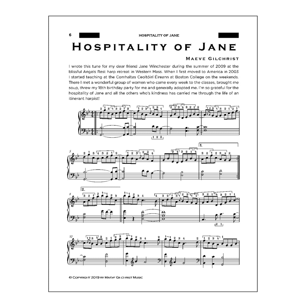 Maeve Gilchrist - Traditional tune arrangements and original compositions for the lever harp