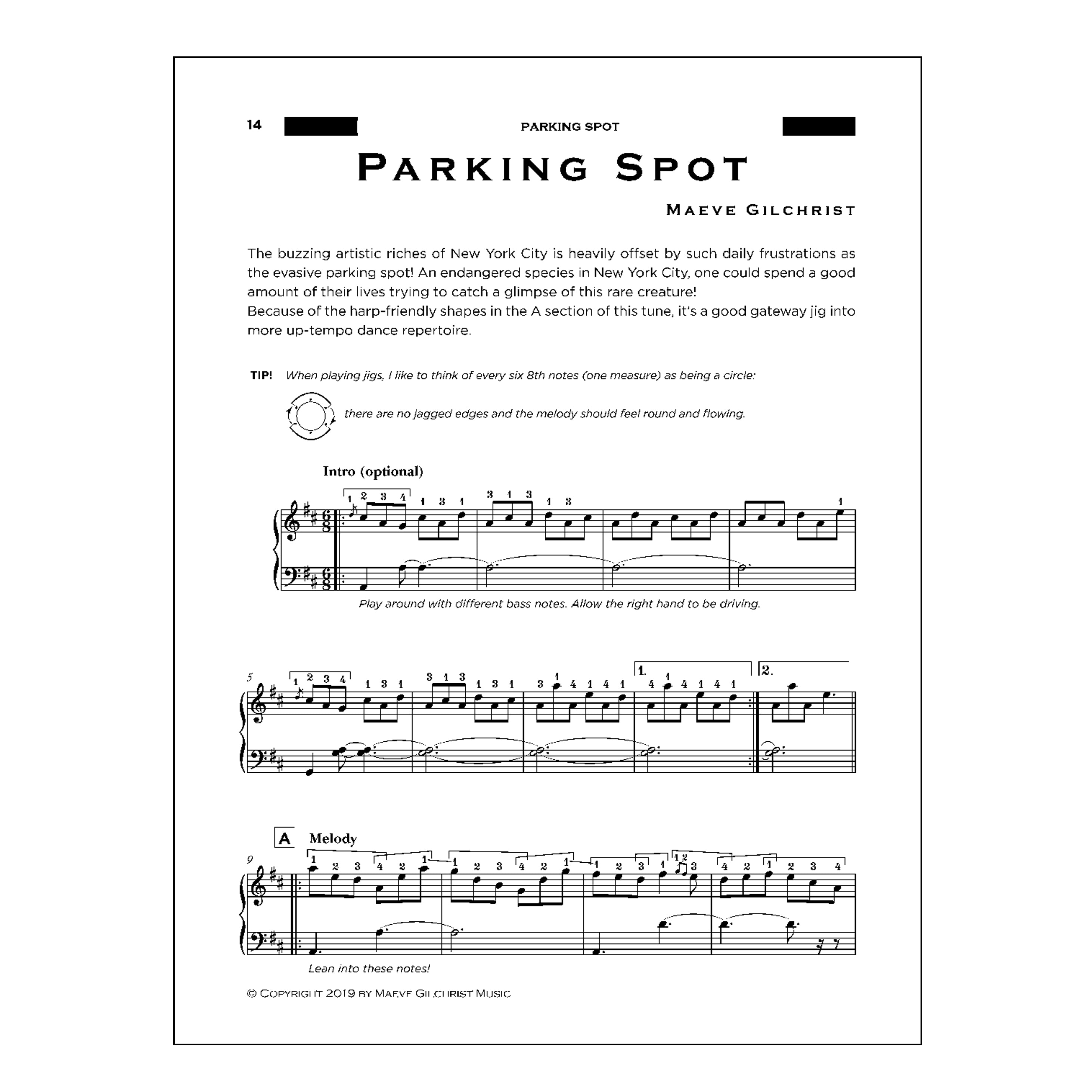 Maeve Gilchrist - Traditional tune arrangements and original compositions for the lever harp