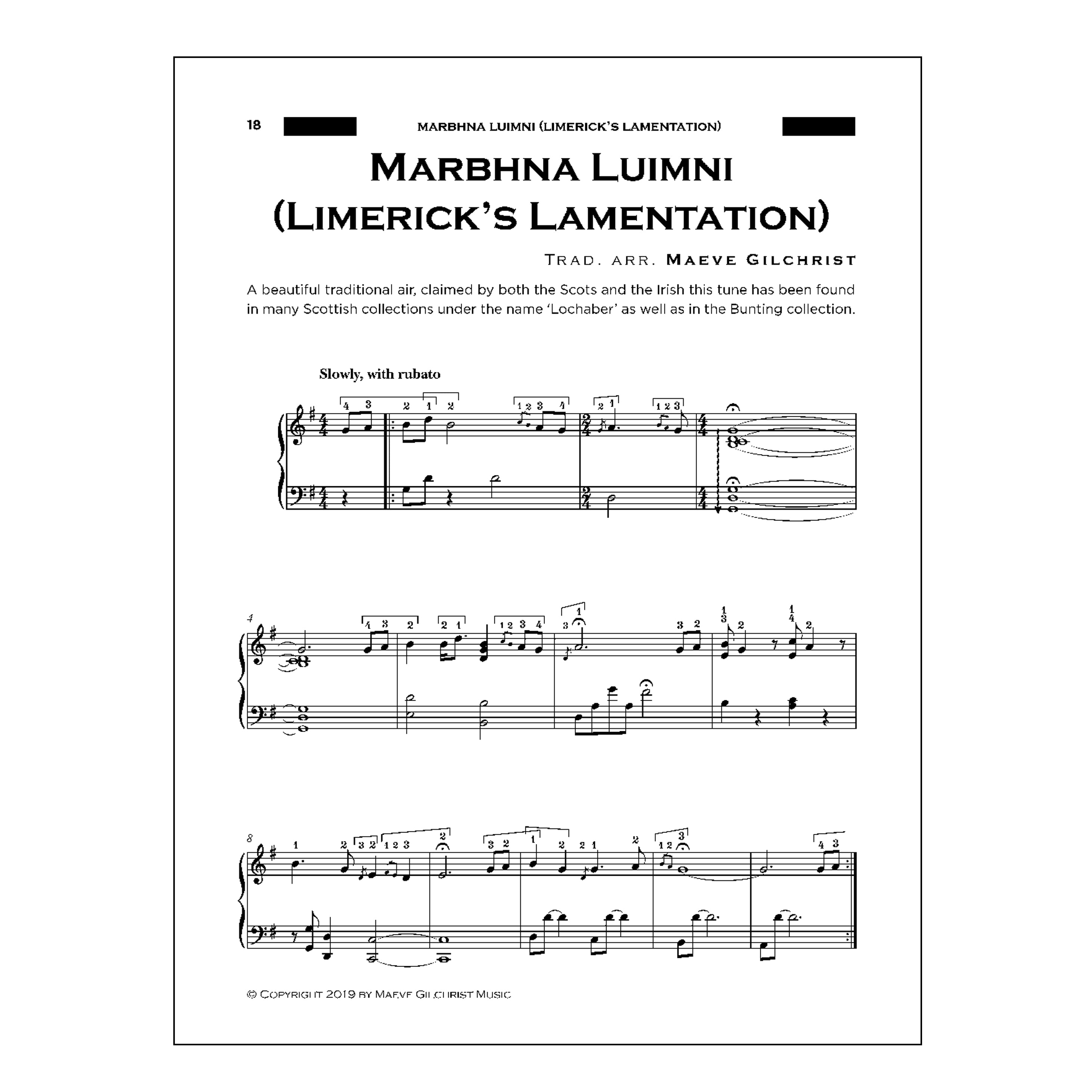 Maeve Gilchrist - Traditional tune arrangements and original compositions for the lever harp